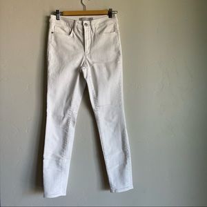 Athleta White Denim Ankle Jeans